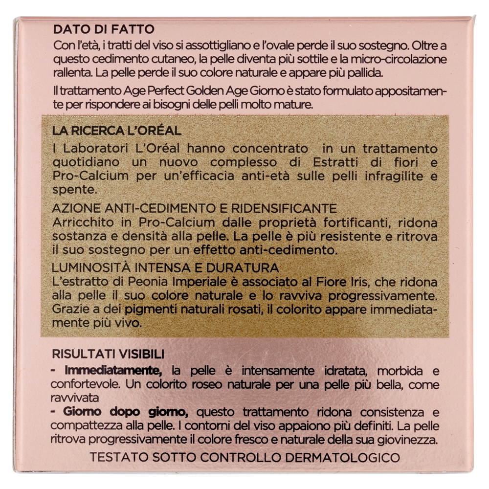 L'Oréal Paris Age Perfect Golden Age Trattamento Fortificante Giorno Pelli Molto Mature 50 ml